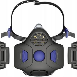 3M Secure Click Półmaska Maska Ochronna Filtr A2P3