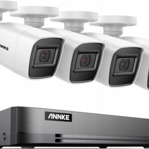 Annke System Kamer Monitoringu 4K Ultra Hd Cctv Aed981Bb0V2R4Bl