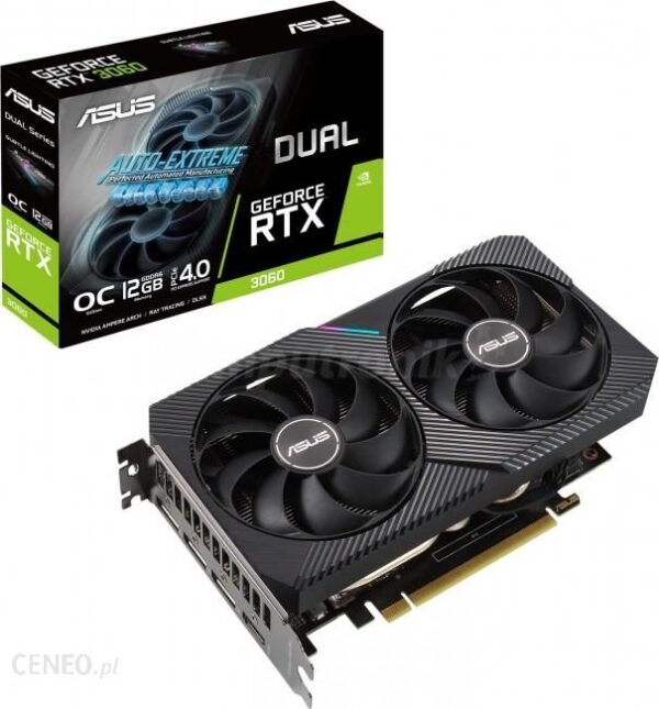 ASUS GeForce RTX 3060 DUAL 12GB OC V2 (DUALRTX3060O12GV2)