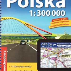 Atlas samochodowy Polska 1:300 000 w.2022/2023