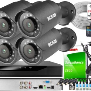 Bcs Basic Monitoring 4Mpx 1Tb H265+ 4X Kamera Tubowa 3.6Mm Ir 30M (ZM23432)