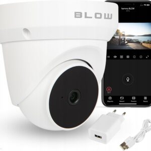 Blow Kamera Wifi H 403 3Mp Obrotowa Interkom Ip66 (78817)