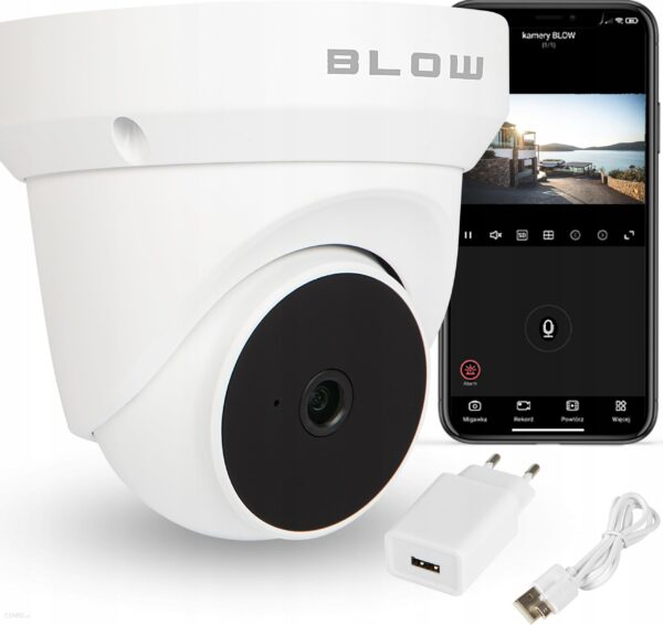 Blow Kamera Wifi H 403 3Mp Obrotowa Interkom Ip66 (78817)
