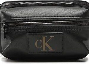 Calvin Klein Jeans Saszetka nerka Tagged Waistbag38 Pu K50K510405 Czarny