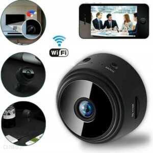 Dled Mini Kamera Bezprzewodowa Wifi Smart Noktowizyjna