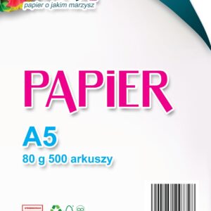 Enpap Papier Ksero A5 Biały 80g 500 Arkuszy