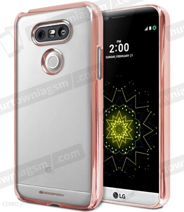 Etui ramka Ring2 LG G5 jasny róż (223867)