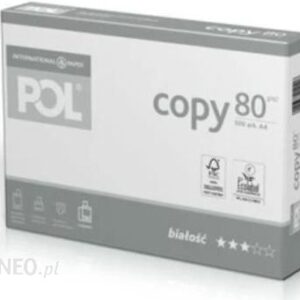 International Paper Papier Ksero A4 Polcopy Uniwersalny 8001U 80G 500 Arkuszy