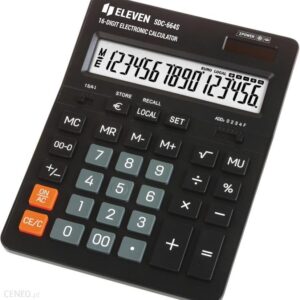 Kalkulator Biurowy 16 Cyfrowy Eleven Sdc 664S