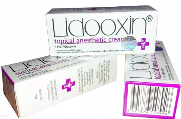 Lidooxin Znieczulenie Lidokaina 11% 20G