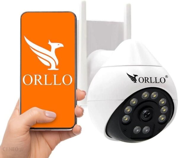 Orllo Kamera Ip Zewnętrzna Obrotowa Gsm Na Kartę Sim Z17