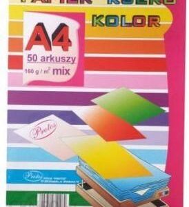 Protos Papier ksero A4 K-Mix intensywny 160g [50 szt.]