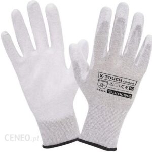 Rękawice Ochronne Powlekane Pu X-Touch Carbon Esd