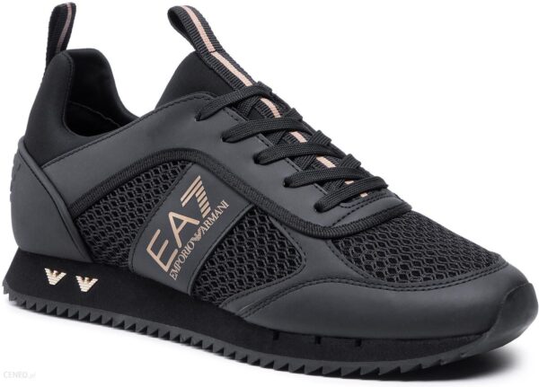 Sneakersy EA7 EMPORIO ARMANI - X8X027 XK050 M701 Triple Black/Gold