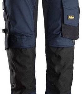 Snickers Workwear 6341 Spodnie Stretch AllroundWork kolor granatowo - czarny Snickers