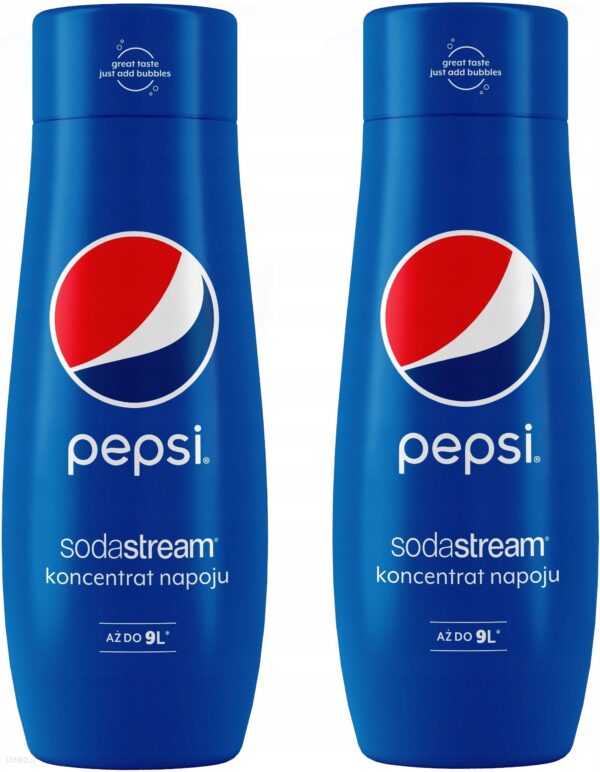 Sodastream Zestaw Koncentratów Pepsi 2x440ml