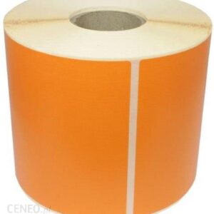 Specmark Etykiety Termiczne Pomarańczowe Papierowe 100Mm X 40Mm 1000Szt. Średnica Gilzy Fi40 (ETER100X401000ORA)