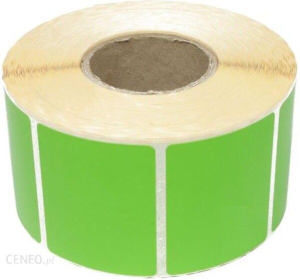 Specmark Etykiety Termiczne Zielone Papierowe 70Mm X 150Mm 500Szt. Średnica Gilzy Fi40 (ETER70X150500GRE)