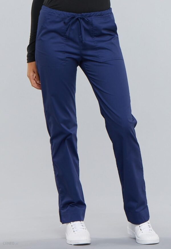 Spodnie Mid Rise Slim Drawsting Pant 4203/Navw/Xxs Spodnie Mid Rise Slim Drawsting Pant