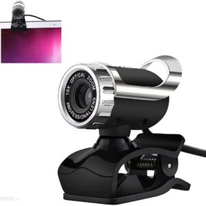 Strado Kamera Internetowa Webcam A859 Z Mikrofonem Czarna