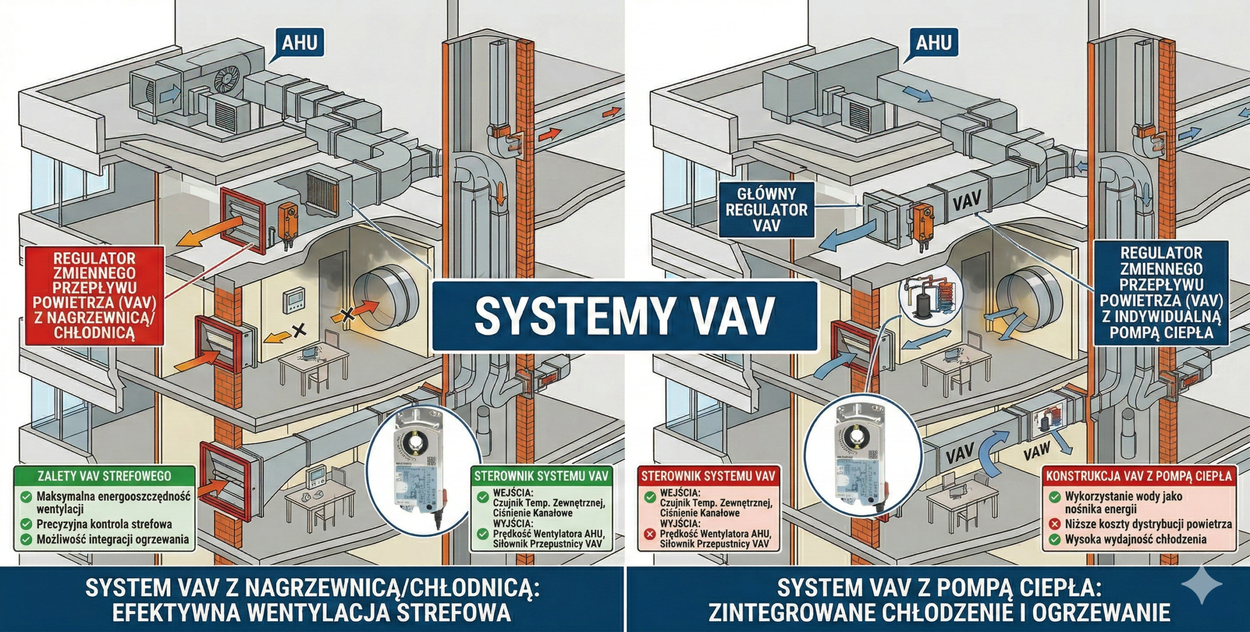 Systemy VAV – Inteligentne zarządzanie przepływem powietrza